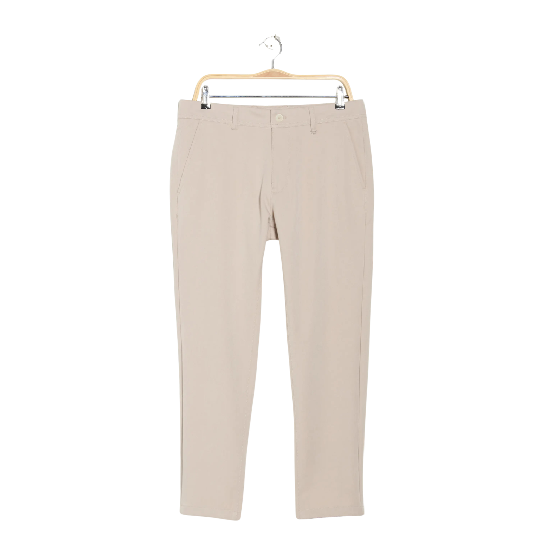 Denim And Flower City Flat Front Pants