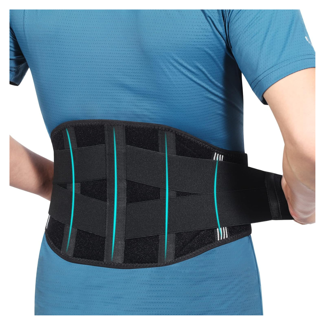 Adjustable Back Support Belt With 5 Stays