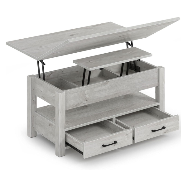 Rolanstar Multi-Function Lift Top Coffee Table W/ Drawers