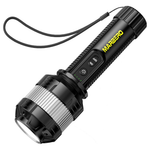 Rechargeable High Lumens Super Bright LED Flashlight W/ 3-Modes