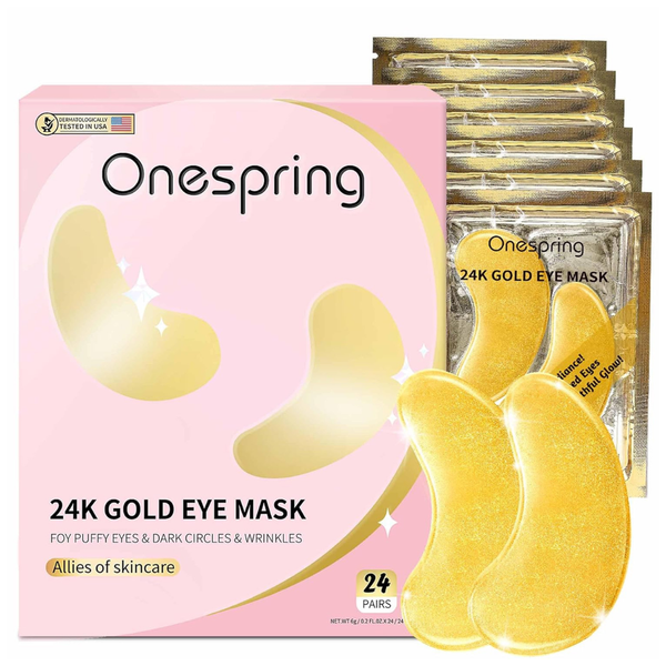 24-Pairs Onespring Under Eye Gel Patches (24K Gold)