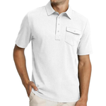Men's Quick Dry Collared Short Sleeve Golf Polo Shirts (Various)