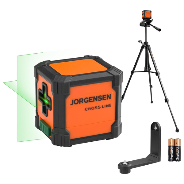 JORGENSEN 65" Self Leveling Cross Line Laser Leveler