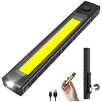 Rechargeable Pen Light COB Work Light W/ 6 Light Modes