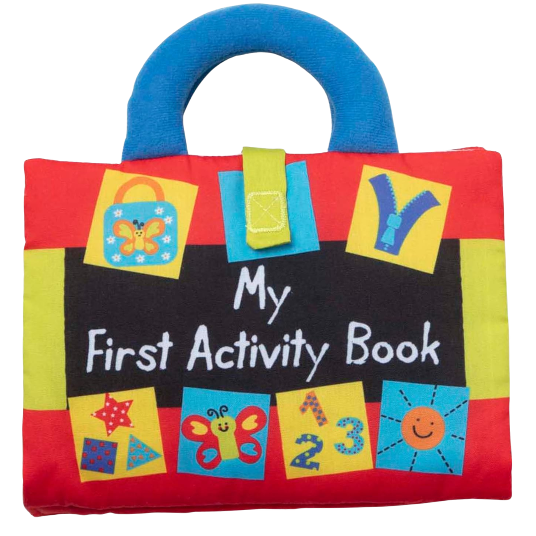 Melissa & Doug My First Activity Book 8-Page Soft Book