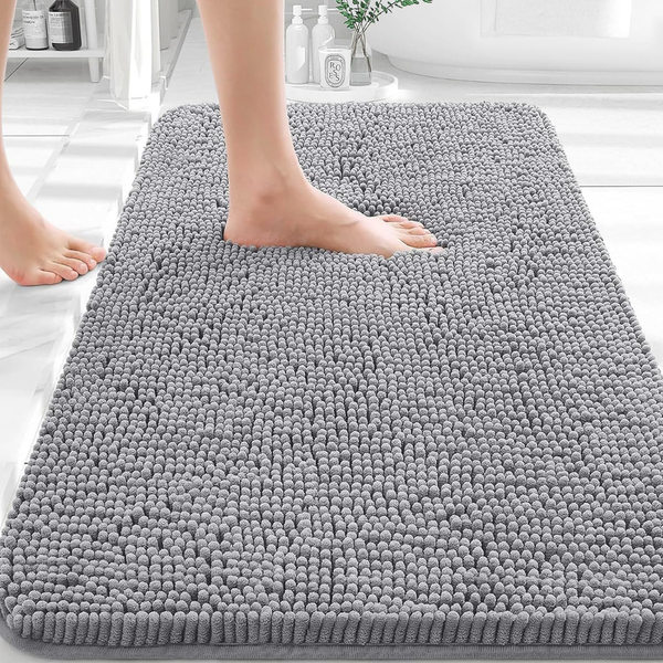 30" X 20" Olanly Extra Soft Absorbent Chenille Bath Rugs