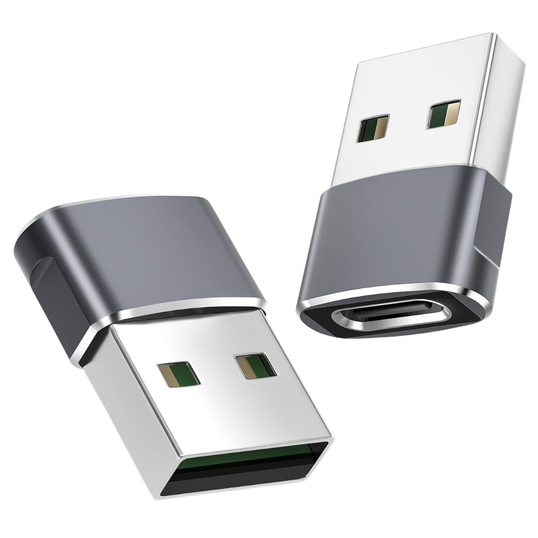 2-Pack Basesailor USB To USB-C Adapter