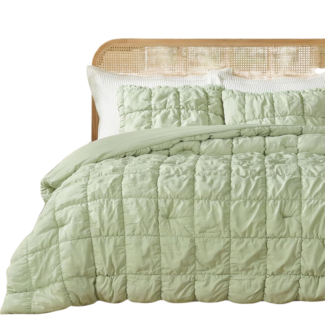 Amelie Home Luxury King Comforter Set with 2 Pillows