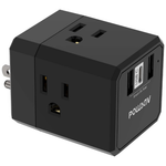3-Side Outlet Splitter with 3 USB Ports
