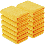 12-Pack Amazon Basics 16" Microfiber Car Drying Towels