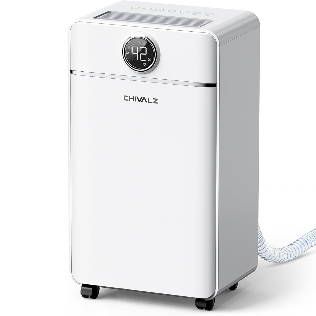 Chivalz 25 Pints Dehumidifier with Drain Hose