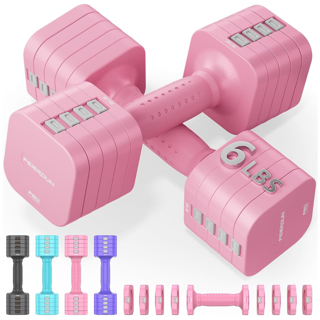 Feierdun DB3 5-in-1 Adjustable Dumbbell Set