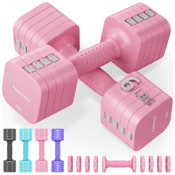 Feierdun DB3 5-in-1 Adjustable Dumbbell Set