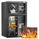 Vevor Double Doors 4.5 Cu.ft Heavy-Duty Home Security Safe Box
