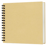 8 X 8 Inch Scrapbook Photo Album, 60-Page Kraft Paper Memory Book
