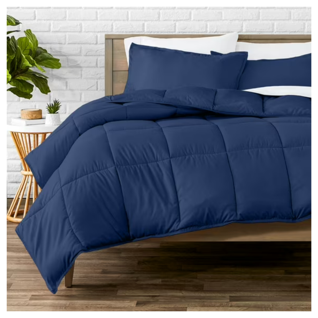 3-Piece Bare Home All Seasons Down Alternative Comforter Set