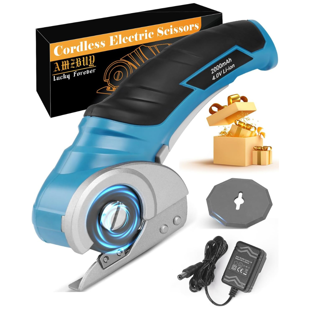 Amzbuy Cordless Electric Cardboard Cutter Electric Scissors (2 Colors)