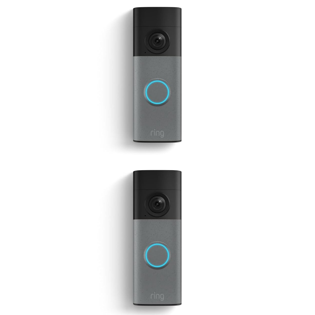 2 Pack Ring Battery Doorbells (newest Model)