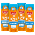 O’Keeffe’s Lip Repair Lip Balm With Cooling Relief For Dry, Cracked Lips – Stick (4 Pack)