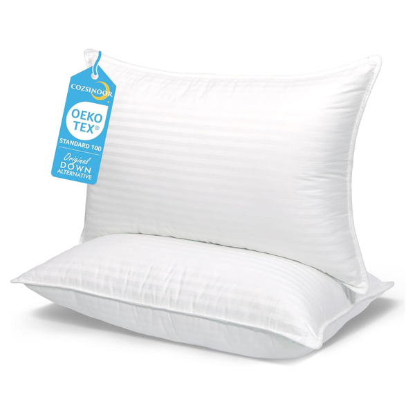 2-Pack Queen Size Cooling Microfiber Bed Pillows