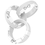 3-Pack 6ft USB-C To USB-C Charging Cables