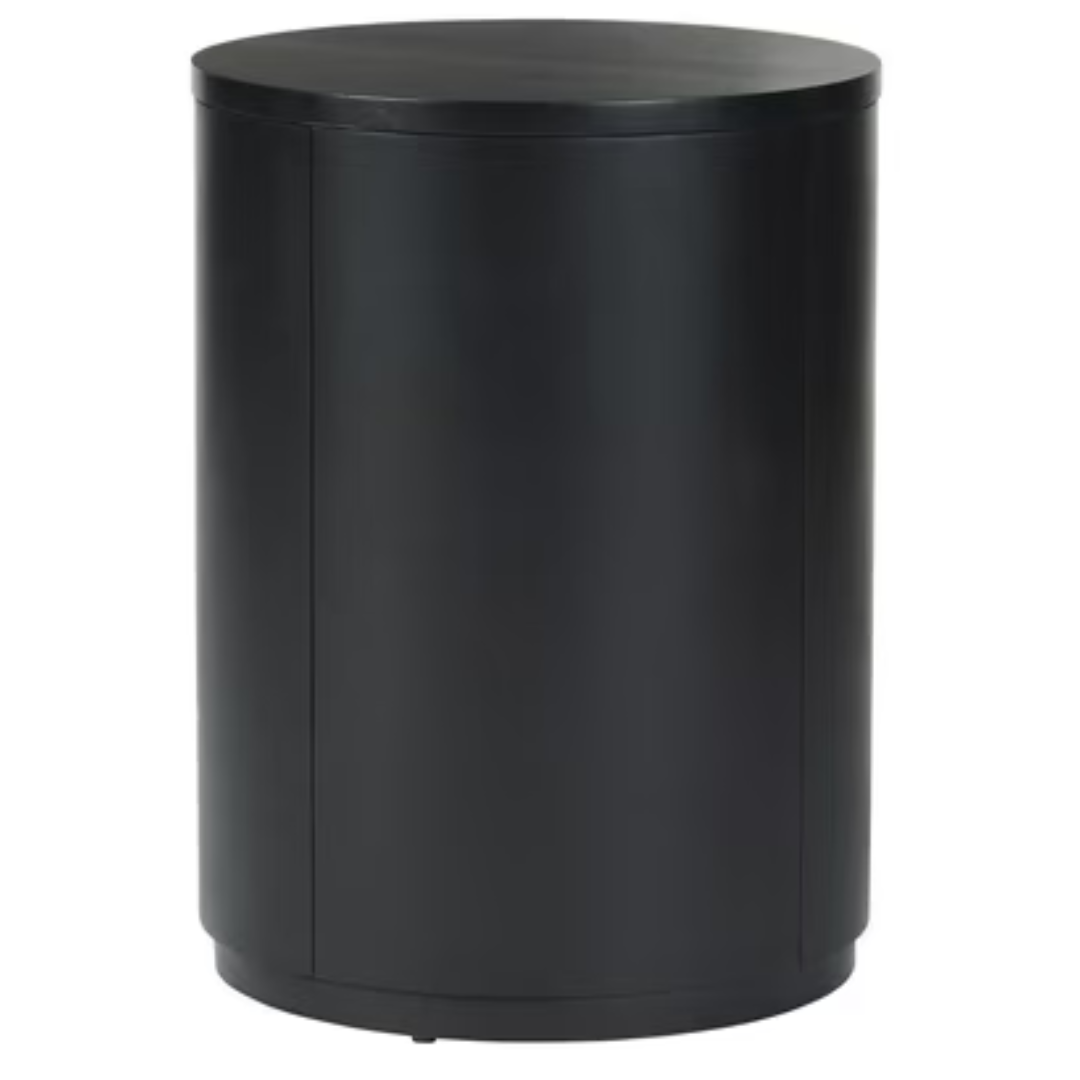 Better Homes & Gardens Miller Drum End Table (Black)