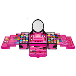 99-Piece Kids Makeup Kit Toy With Real Washable Cosmetics Set For Girls