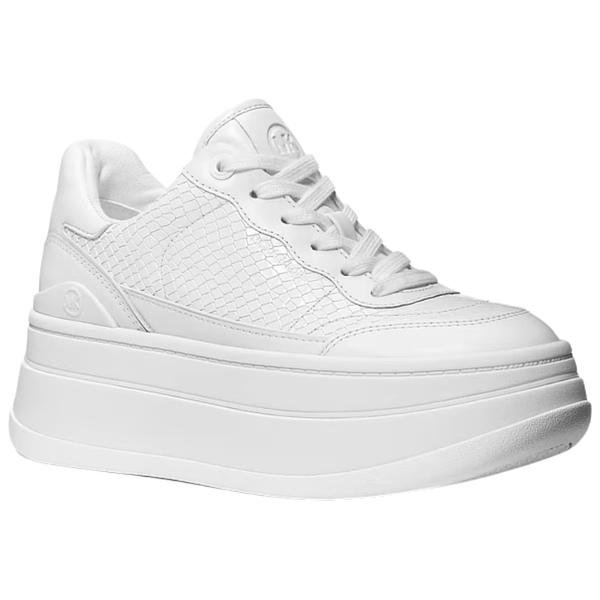 Michael Kors Women's Hayes Snake Embossed Platform Sneaker
