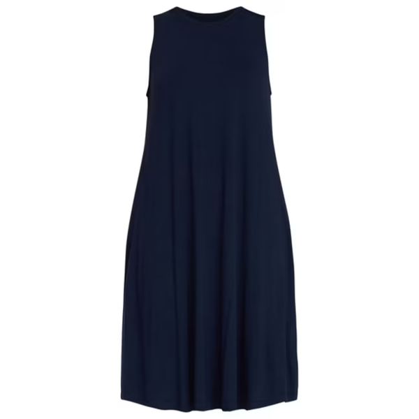 Time and Tru Womens Sleeveless Knit Swing Dress