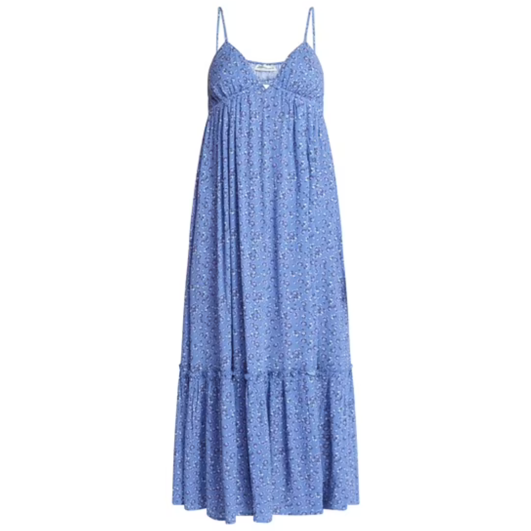 No Boundaries Women's Sleeveless Tiered Maxi Dress