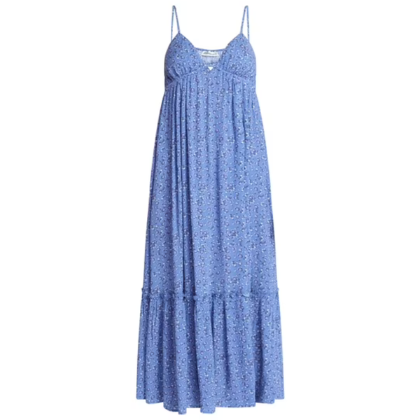 No Boundaries Women's Sleeveless Tiered Maxi Dress