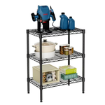 EDX 3-Tier 31" Metal Wire Storage Shelf Unit