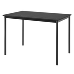 Mainstays Casual Wood And Metal Rectangular Table