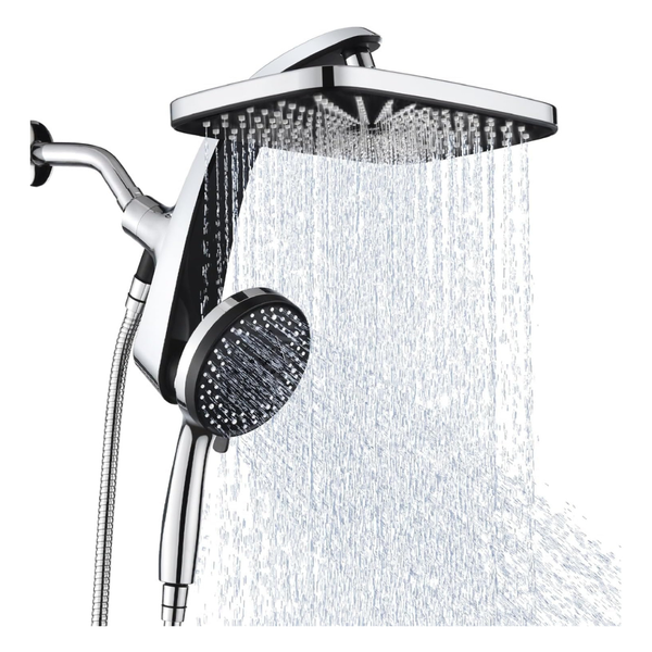 Bozybo 12" High Pressure Rain Shower Head W/ Handheld Spray Combo