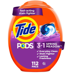 4-Pack Of 112-Count Tide PODS 3-in-1 Laundry Detergent Pacs