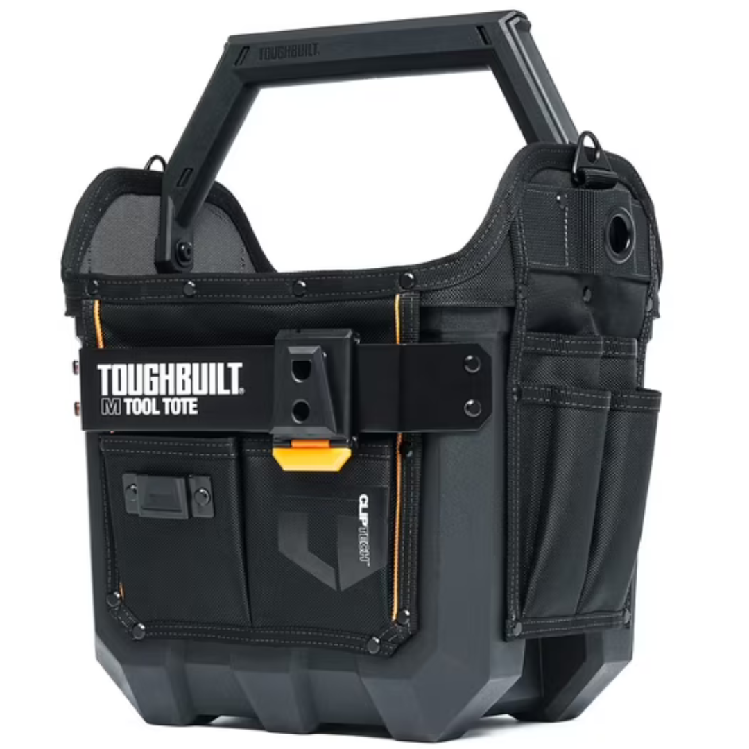ToughBuilt ClipTech 12" Medium Plastic Tool Tote