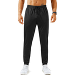 Men's Lightweight Athletic Sweatpants W/ Zipper Pockets (Various Colors)