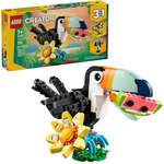 LEGO Creator 3 In 1 Wild Animals Tropical Toucan Building Toy (31173)