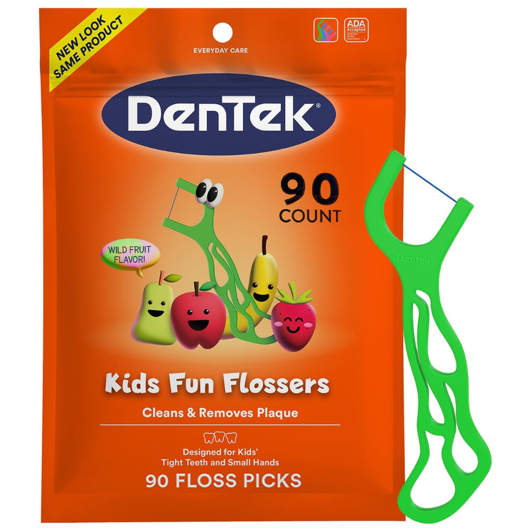 90-Count DenTek Kids Fun Flossers (Wild Fruit)