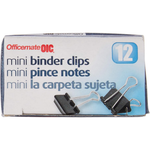 Box Of 12 OIC(R) 1/4'' Binder Clips