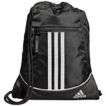 adidas Alliance Sackpack Drawstring Backpack Gym Bag