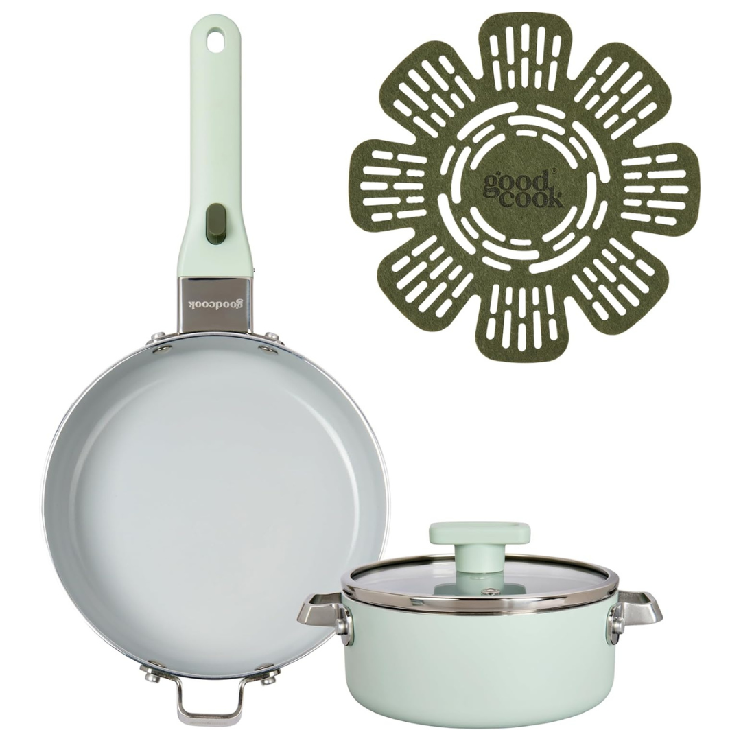 5-Piece GoodCook Ceramic Cookware Set