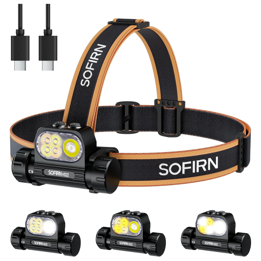 Sofirn HS22 Rechargeable LED High Brightness Headlamp