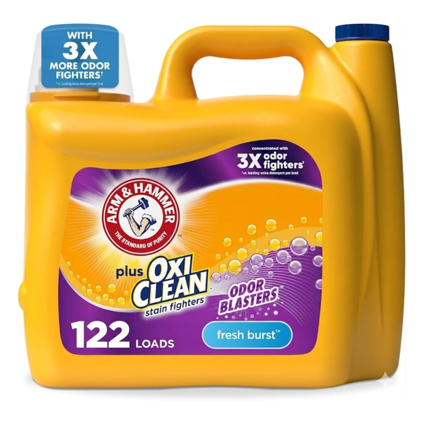 158.6-Oz Arm & Hammer Plus OxiClean Odor Blasters Liquid Laundry Detergent