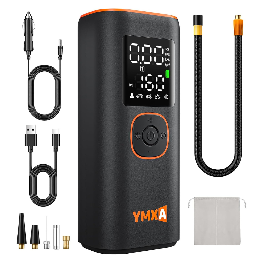 5X Faster 160 PSI Portable Tire Inflator For Car