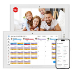 10" Wall Mount Smart Touchscreen Digital Family Calendar & Chore Chart