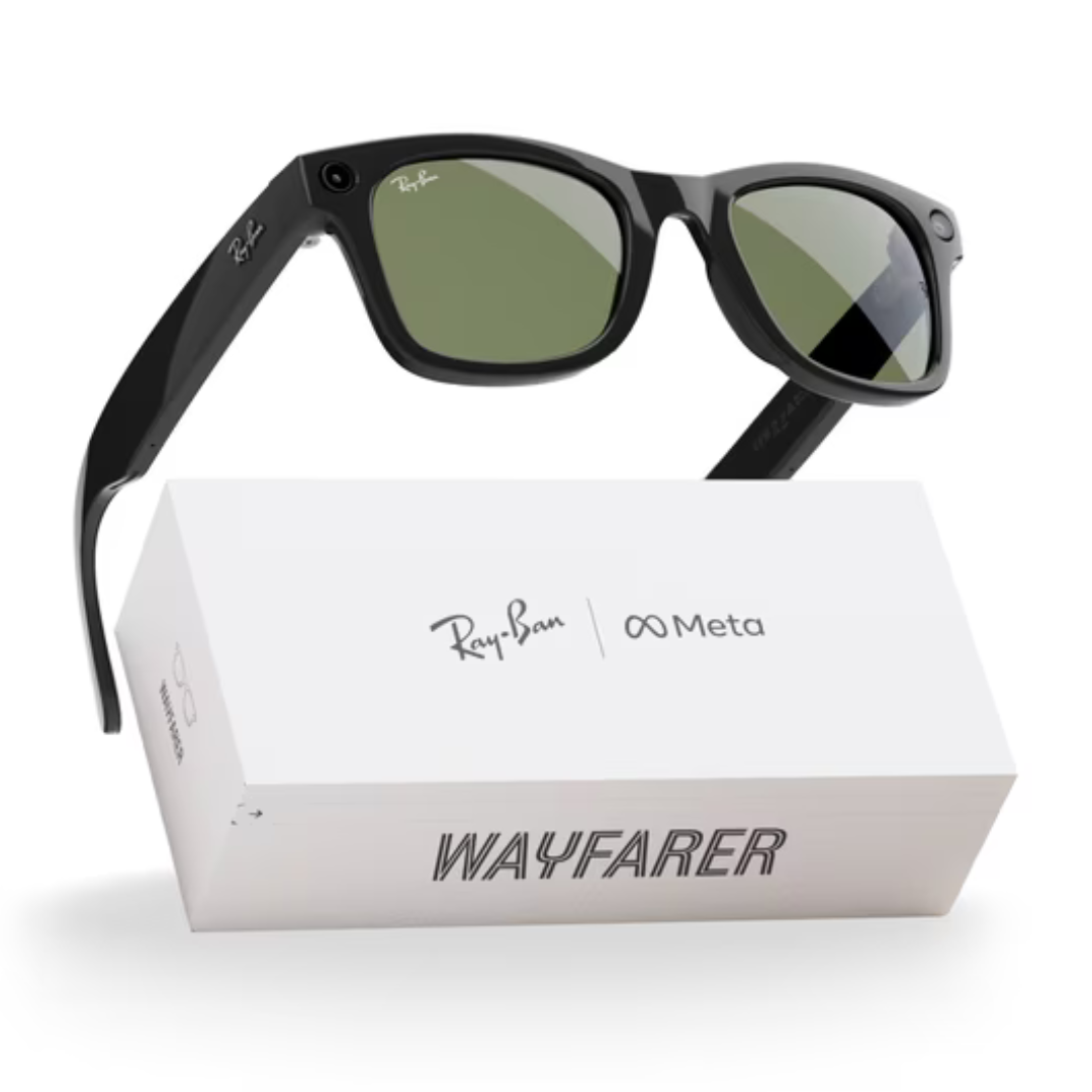 Ray-Ban Meta Wayfarer Smart Glasses With Meta AI