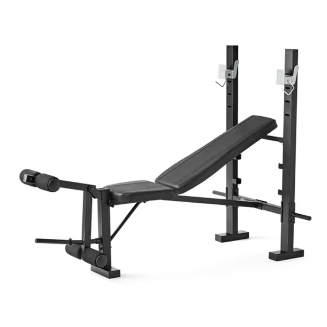 Athletic Works Standard Bench & Rack Combo With Leg Press