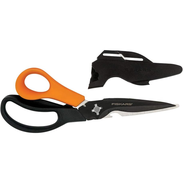 7-In-1 Fiskars Garden Shears Multi-Tool W/ Sheath