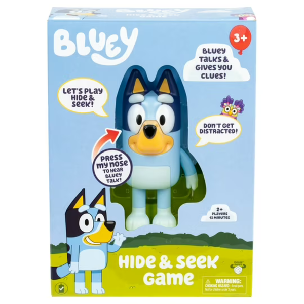 Bluey Game Hide And Seek Interactive Electronic Figure W/ Dance Mode
